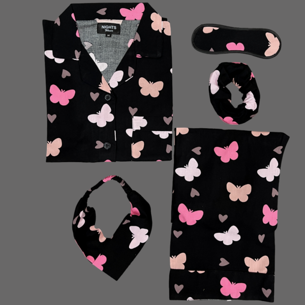 Summer Linen PJ's Set - L-1559