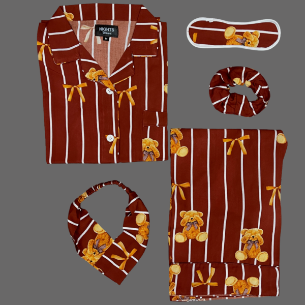 Summer Linen PJ's Set - L-1537