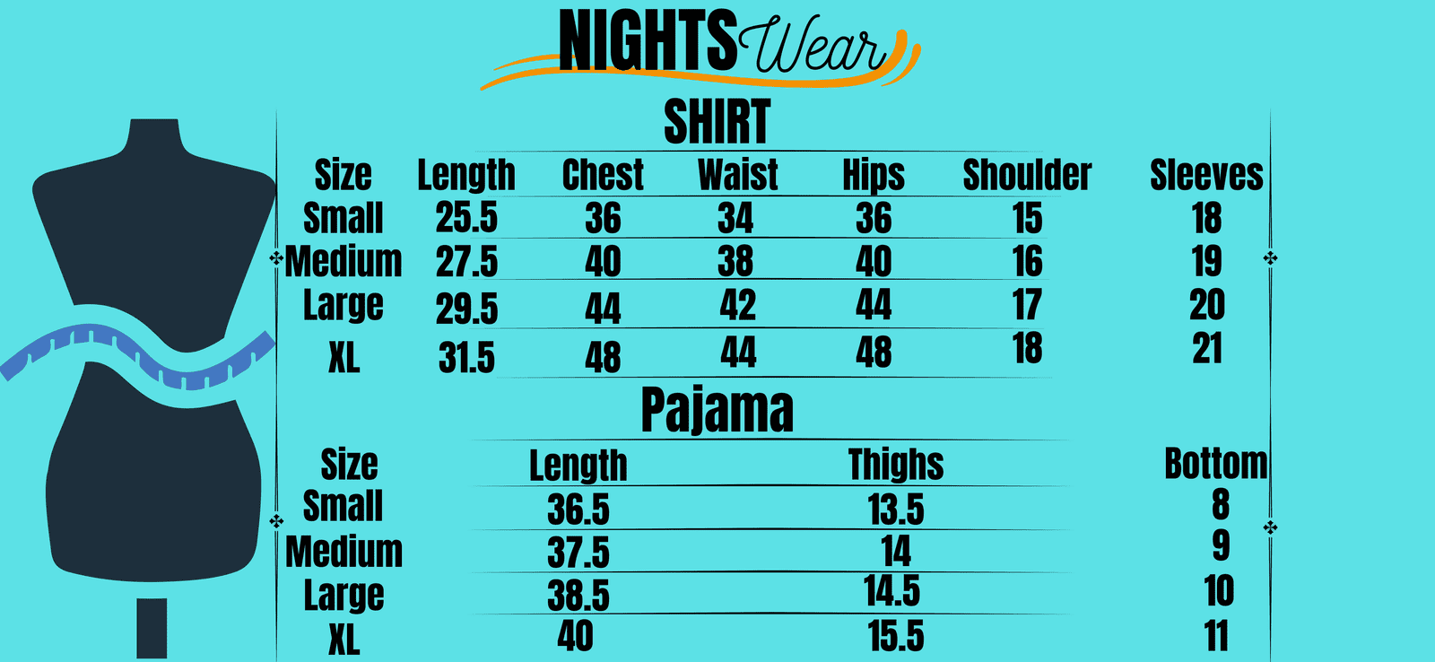 Summer Linen PJ's Set - L-1519 - Image 2