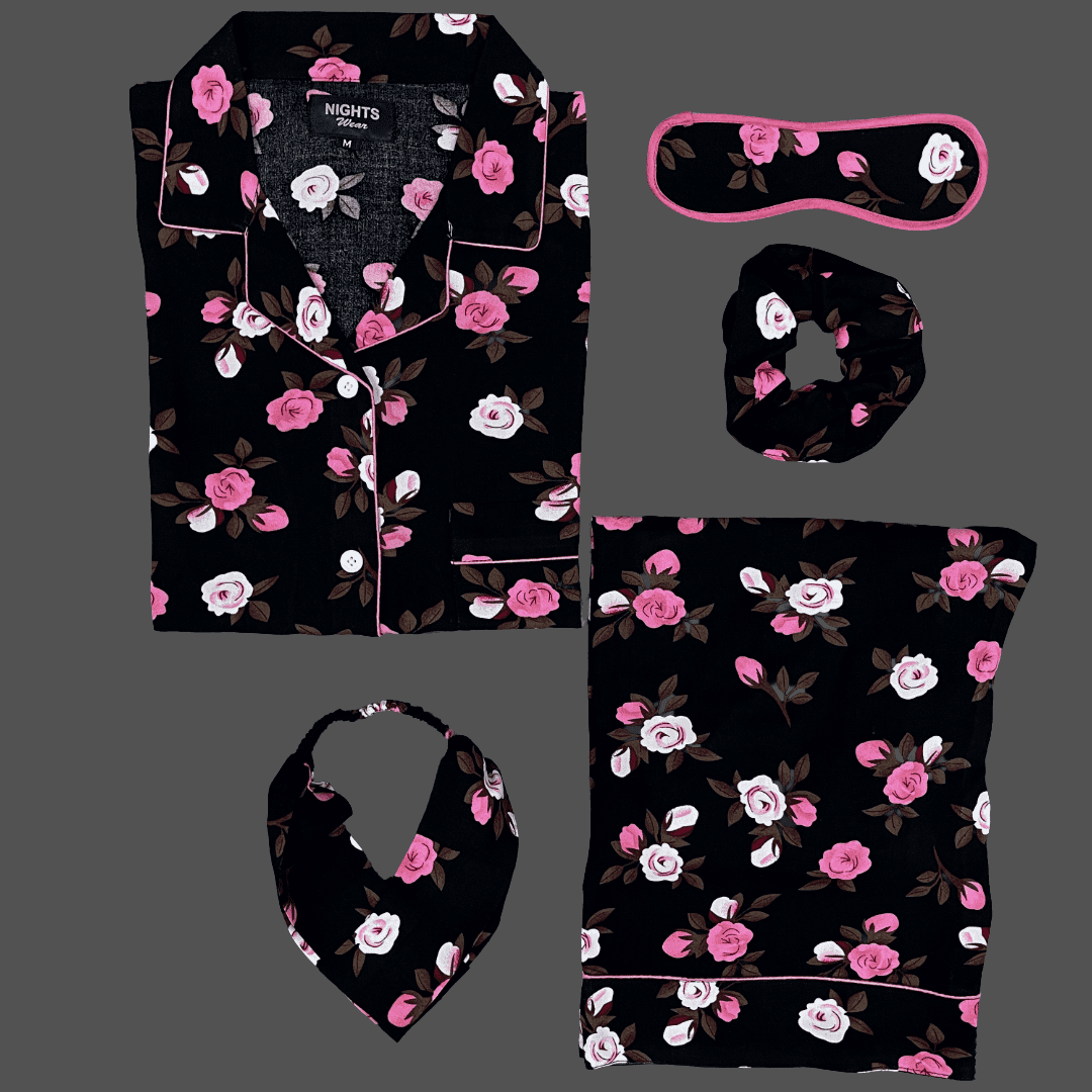 Summer Linen PJ's Set - L-1454