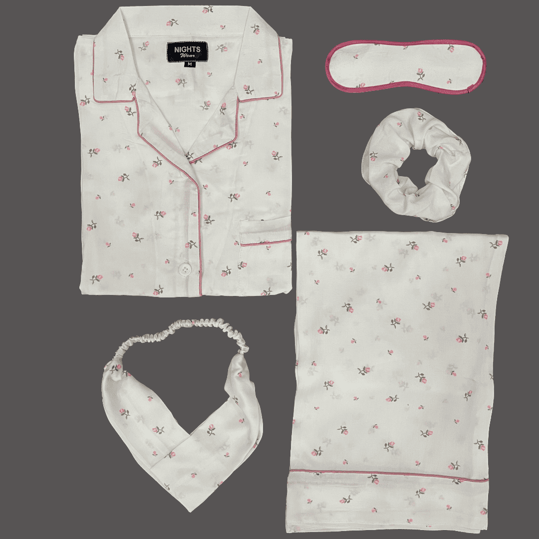 Summer Linen PJ's Set - L-1451