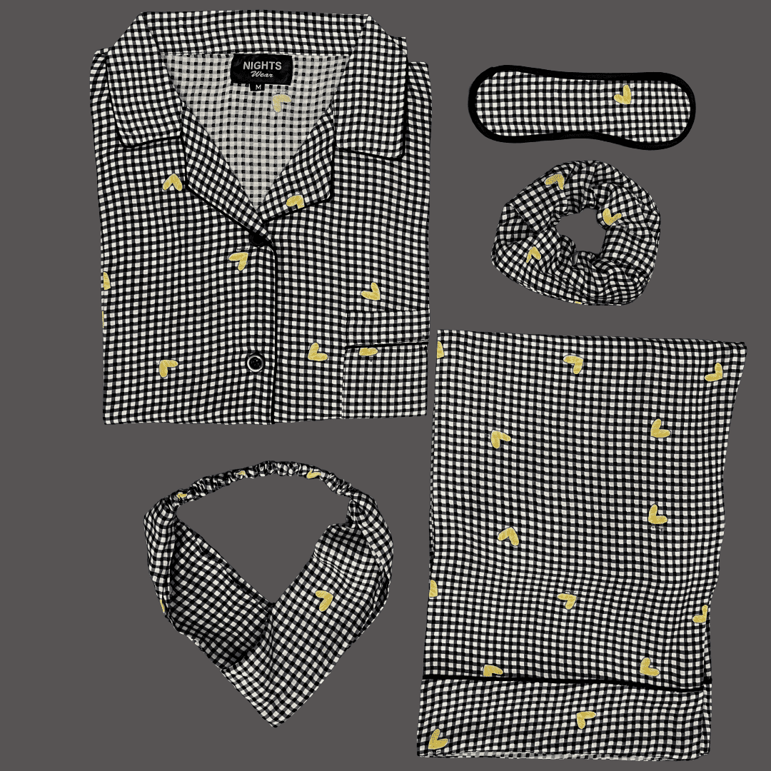 Summer Linen PJ's Set - L-1448